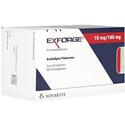 Exforge 10 Mg/160 mg Filmtabletten 98 St