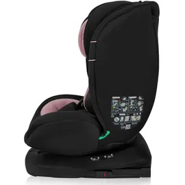 lionelo Bastiaan i-Size Kindersitz ab Geburt 0-36 kg Isofix Top Tether 360 Grad drehbar Rückwärts Vorwärts Seitenschutz 5-Punkt-Sicherheitsgurte Dri-Seat (Rosa Rose)