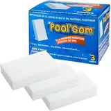 POOL Total Set mit 3 magischen schwämmen für die wasserleitung Toucan POOL GOM X3