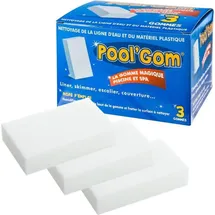 POOL Total Set mit 3 magischen schwämmen für die wasserleitung Toucan POOL GOM X3