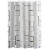 RIDDER Duschvorhang Modern Retro 180 x 200 cm grau