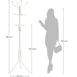 Songmics Garderobenständer RCR19W Weiß