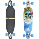 Apollo Longboard Molokai, Komplettboard, Twin-Tip Drop-Through Freeride Cruiser Board