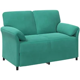 vidaXL Sofa Türkis 138 x 83 x 95 cm Samt