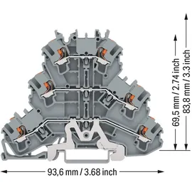 WAGO GmbH &amp; Co. KG Dreistockklemme 2202-3228