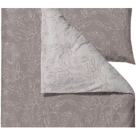 Södahl Infinity Blumen Taupe 135 x 200 cm + 80 x 80 cm