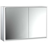 EMCO Loft LED-Lichtspiegelschrank 100cm, 2 Türen, Aufputzmodell (979805116)