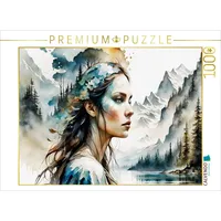 Calvendo Puzzle Die Naturliebende 1000 Teile Lege-Größe 64x48cm Foto-Puzzle