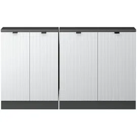 Vicco Kommode Rion 46 x 140 x 83,80 cm Weiß