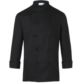 KARLOWSKY Kochjacke Basic schwarz, Größe: S
