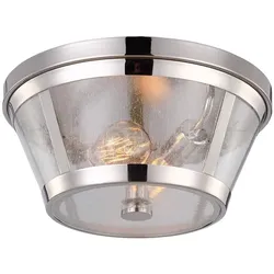 Harrow Deckenleuchte nickel poliert Feiss FE-HARROW-F