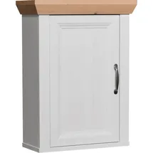 Mäusbacher Hängeschrank "Mali", braun (anderson pine, asteiche), B:45cm H:63cm T:25cm, Holzwerkstoff, Schränke, Hängeschrank Bad-Hängeschrank, Landhausstil, Breite 45 cm, Höhe 63 cm, Metallgriff