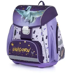 oxybag Schultasche PREMIUM Unicorn Pegas purple