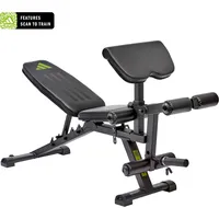 adidas Trainingsbank mit Curlpult und Beincurler Schwarz