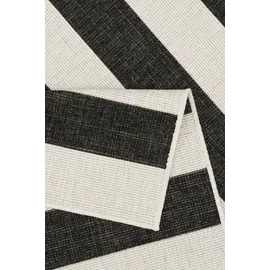 OTTO home Alan Wendeteppich 80 x 150 cm Schwarz/Weiß