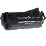 SportOkay.com Towel M 50x90cm Microfaser Handtuch-Blau-One Size