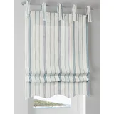 Heine Raffrollo 140 x 80 cm beige/blau