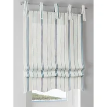 Heine Raffrollo 140 x 80 cm beige/blau