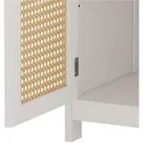 Vicco Waschbeckenunterschrank Rosario 60 x 60 cm, mit 2 Türen und Offenem Fach