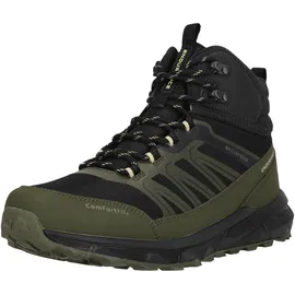 Endurance Outdoorschuh ENDURANCE "Ferill", Herren, Gr. 44, dunkelgrün, schwarz, Kunstfaser, Polyurethane, Schuhe Outdoorschuh, für optimalen Halt und Schutz