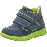 superfit SPORT7 Mini leicht gefütterte Gore-Tex Sneaker, BLAU/HELLGRÜN 8020