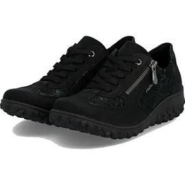 Rieker Keilsneaker Damen Schwarz 38