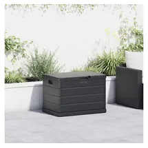 vidaXL Gartenlagerbox 77,5 x 54,5 x 53 cm Anthrazit