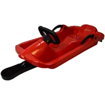 Funwave AlpenGaudi AlpenDrive Rot Bob 93 cm Lenkbob Rodel Kinderschlitten Schlitten
