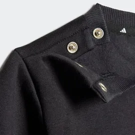 adidas Kinder Trainingsanzug LIN JOG JC9745 80 - Black/White - 80