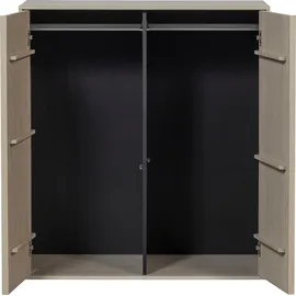 Woood Highboard 100 x 110 cm Beige