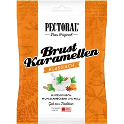 PECTORAL Brust Karamellen Beutel 75 g Bonbons
