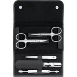 Zwilling Classic Inox Druckknopf-Etui Maniküre/Pediküre-Set 5-teilig schwarz