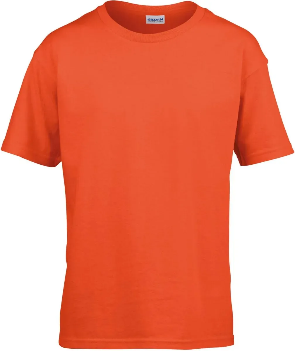 Gildan Kinder Softstyle Youth T-Shirt 64000B orange XL (164/174)