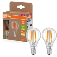 Osram E14 LED Lampe Classic klar 2,2W wie 40W