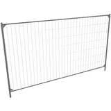 Schake Mobilzaun Standard Pro Ohne Haken Ösen 2 m x 3,5 m Feuerverzinkt
