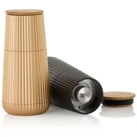 AdHoc Scape Pfeffermühle 12,3 cm Schwarz/Gold befüllt