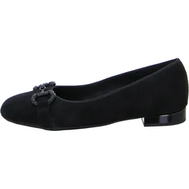 ARA Damen Siena Ballerinas, SCHWARZ, 38 EU Weit