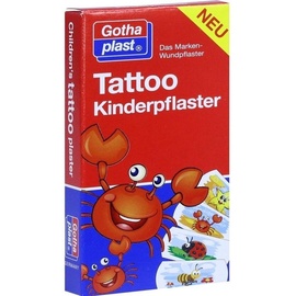 Gothaplast Tattoo Kinderpflaster 25x57 mm