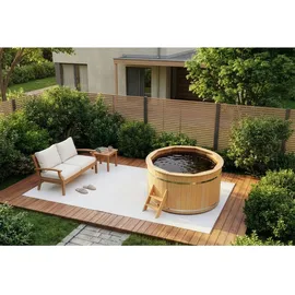 FinnTherm Badefass Bergen 200 x 101 cm Jacuzzi