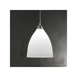 Fabas Luce Provenza 1-flg. Ø 27 cm rund weiß Glas