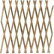 casa pura Bambus Rankgitter Ausziehbar 60 x 180 cm Braun