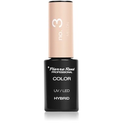 Pierre René Nails Hybrid Gel Nagellack für UV/LED Lampe Farbton No. 3 Melon 6 ml