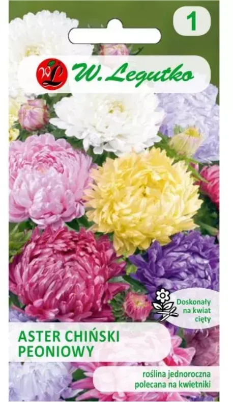 Chinesische Pfingstrosen-Aster, Mischung