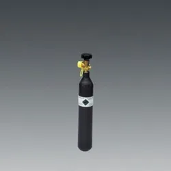 CO2 - Flasche 0,5 kg mit Flaschencage, Kohlensäure, Kohlendioxid