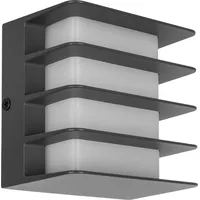 Lutec Außenwandleuchte Gridy Aluminiumguss anthrazit