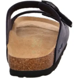 ROHDE Pantolette ergonomisch Lederfußbett Zwei Riemen Schnalle Grado 5920, Größe:42 EU,