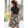 Buffalo Jerseykleid Kurzarm Mehrfarbig 46