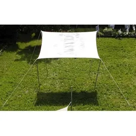 Eduplay Sonnensegel 3,5 X 4,5 M Creme Weiß Wasserabweisend