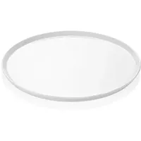 6x Pizzateller Ø 36 cm Porzellan weiß