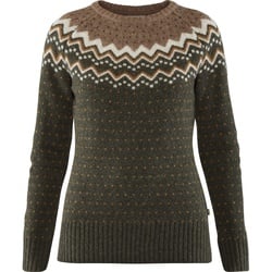 Fjällräven Damen Övik Knit Sweater, S - Deep Forest